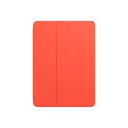 Apple Smart - Étui à rabat pour tablette - polyuréthane - orange électrique - pour 10.9-inch iPad Air (4è... (MJM23ZM/A)_1